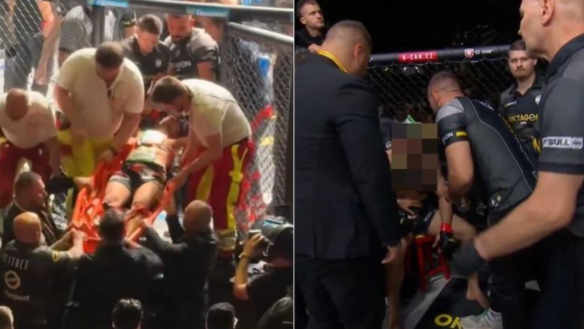 Luftëtari shqiptar i MMA largohet nga ringu me barelë, dërgohet me urgjencë në spital (Video)