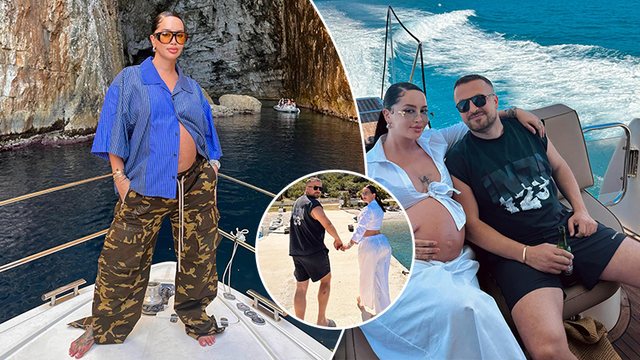 Dafina Zeqiri më në formë se kurrë, shijon pushimet me barkun e rrumbullakosur