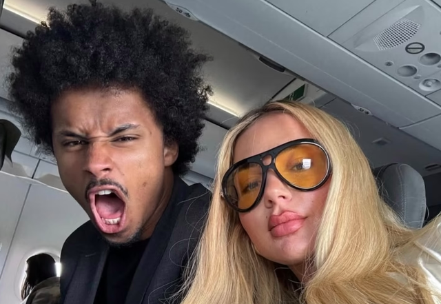 Loredana dhe Karim Adeyemi ndajnë momente të veçanta në aeroplanin privat