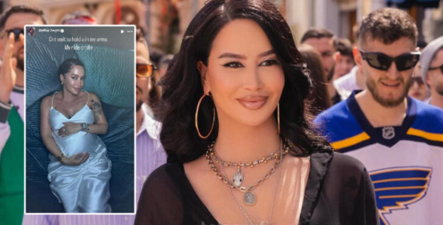 Dafina Zeqiri emocionon me dedikimin e ndjerë për të birin: Mezi pres të të mbaj në krah