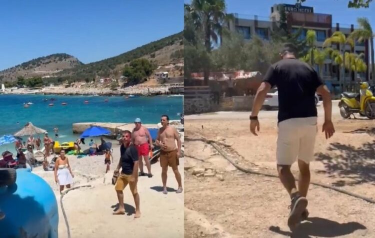 Skandal në bregdet/ Dhunohet pushuesi në Ksamil, video tronditëse qarkullon online
