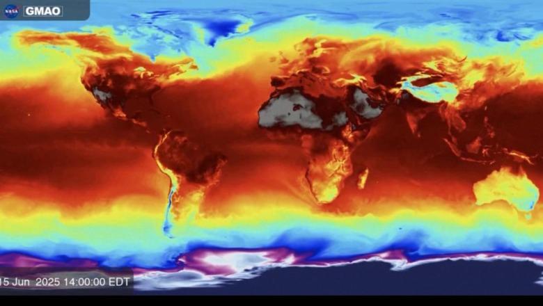 Animacioni i NASA-s ilustron 15 ditët e tmerrit në Europë dhe në…/ Temperaturat arrijnë rekord