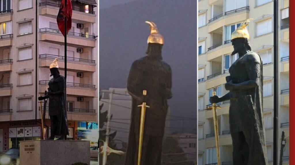 Bojë mbi statujën e Skënderbeut, reagime të ashpra në Kosovë