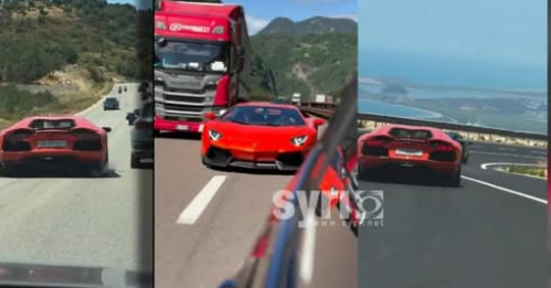 Lamborghini me targa zvicerane, ‘flakë’ në rrugët shqiptare, kompania: Distancohemi nga ky stil drejtimi (Video)