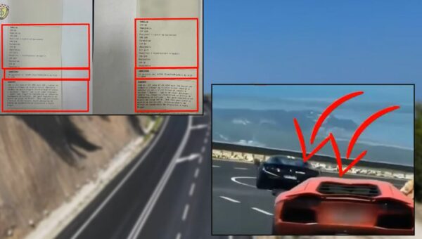 Ferrari dhe Lamborghini manovra të rrezikshme në Bypassin e Vlorës, policia ndëshkon shoferët (Video)
