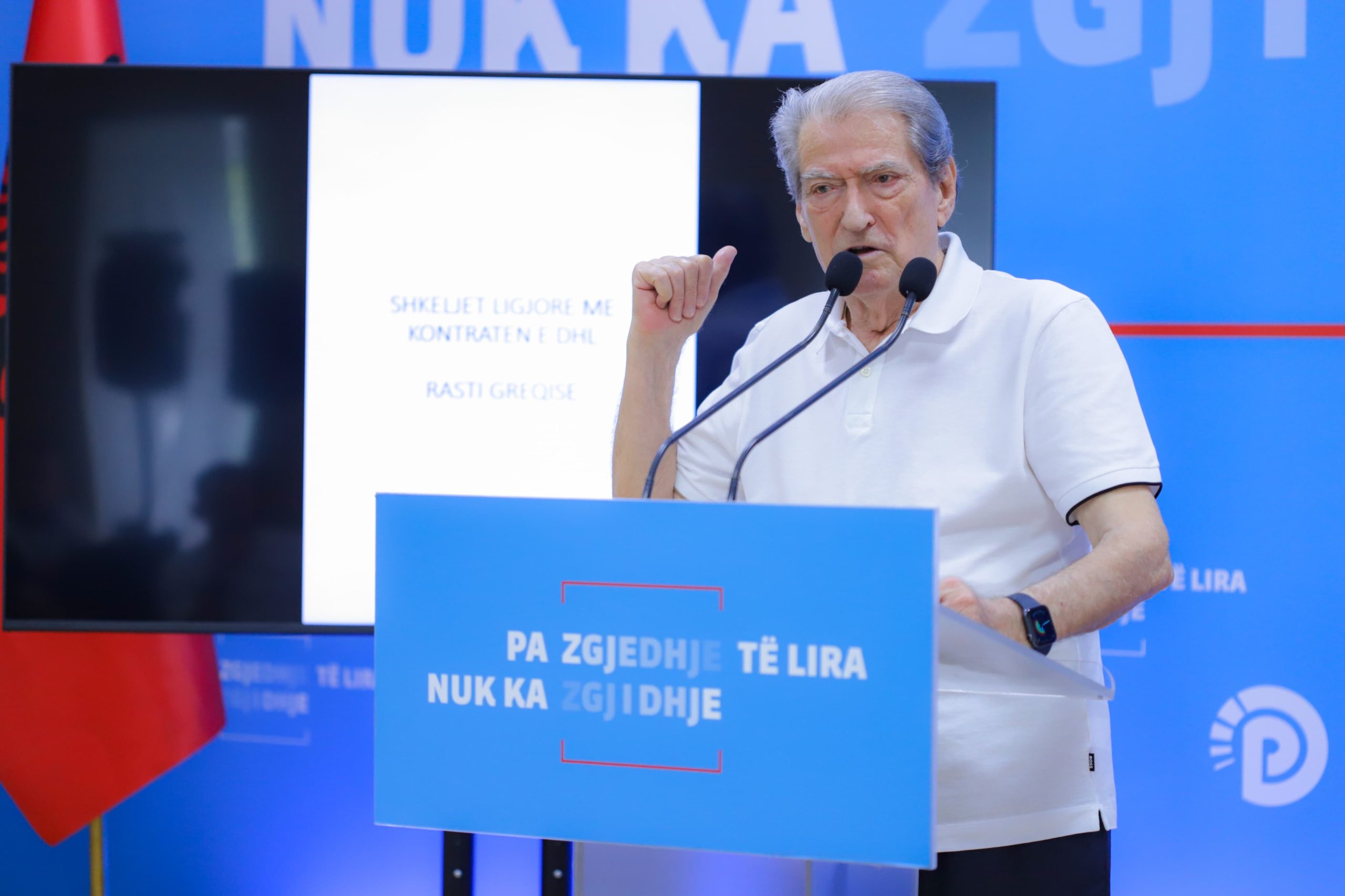 “Ilir Metës po i bëhet terror psikologjik”- Sali Berisha: I kanë hequr telefonin dhe s’i kanë lejuar takimin me familjarët