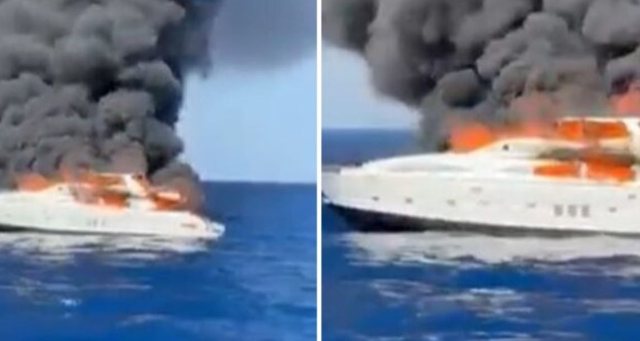Digjet dhe fundoset superjahti, shpëtojnë të gjithë personat në bord
