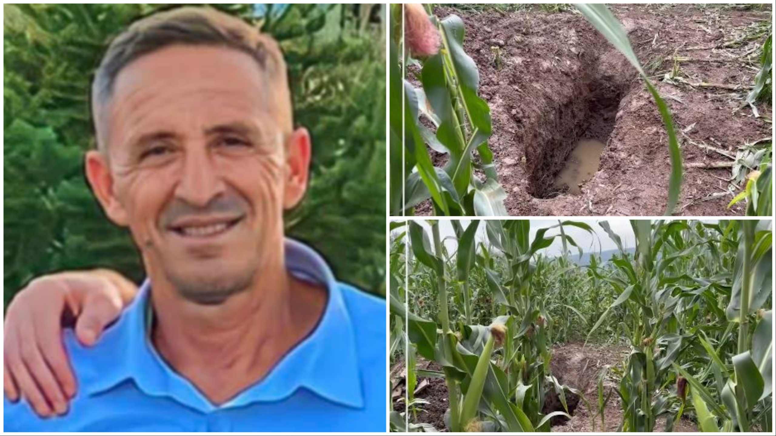 Pamjet e rënda/ U tërhoq zvarrë, video nga vendi ku u gropos Enver Bajraktari! Trupi u gjet në një arë mbjellë me misër, 1 km larg banesës