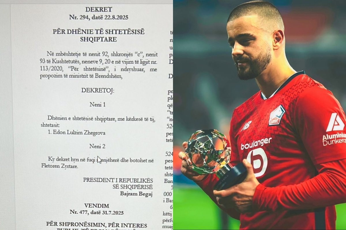 Edon Zhegrova merr pasaportë shqiptare, afrohet transferimi te Juventusi