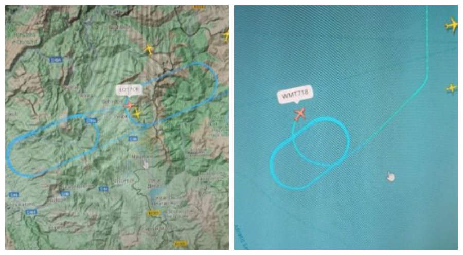 Dy avionë nuk ulen dot në Rinas, vijnë vërdallë në ajër