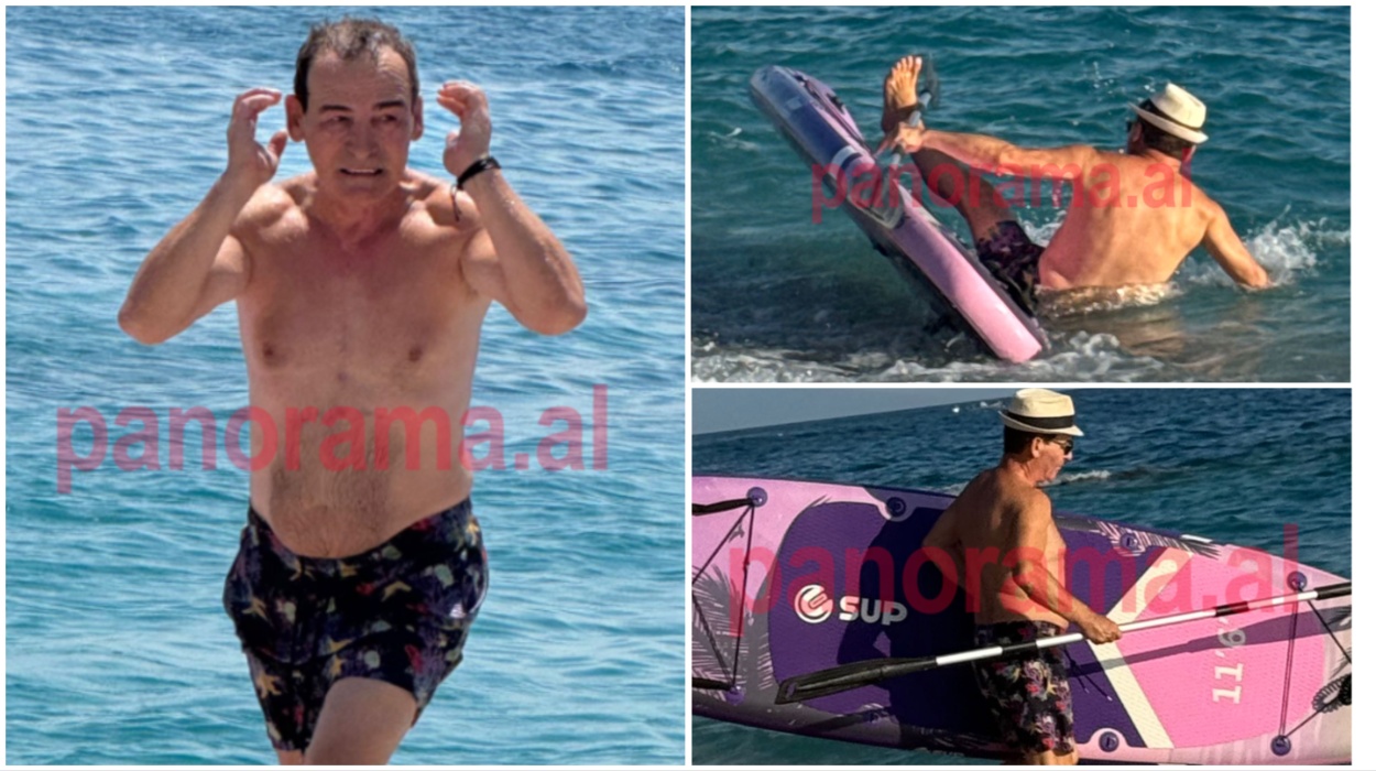 U tha se përfundoi në intubimi pas ndërhyrjes kirurgjikale, paparazzi kap mat Engjell Agaçin ne plazh, duke bërë sport! Sekretari i KM siç nuk e keni parë ndonjëherë!